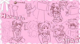 Gyaru in horror game